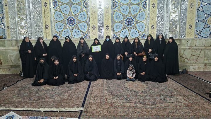 تصاویر/ اختتامیه طرح «اربعین تعالی» توسط مدرسه علمیه نرجسیه سیرجان