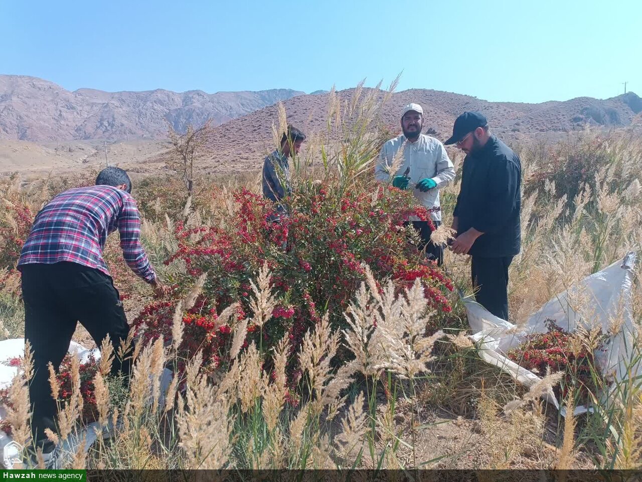 وقف، پشتوانه ماندگار حوزه / طلاب حاجیآباد، ثمره نیکاندیشی واقف را به دستان خود برداشتند