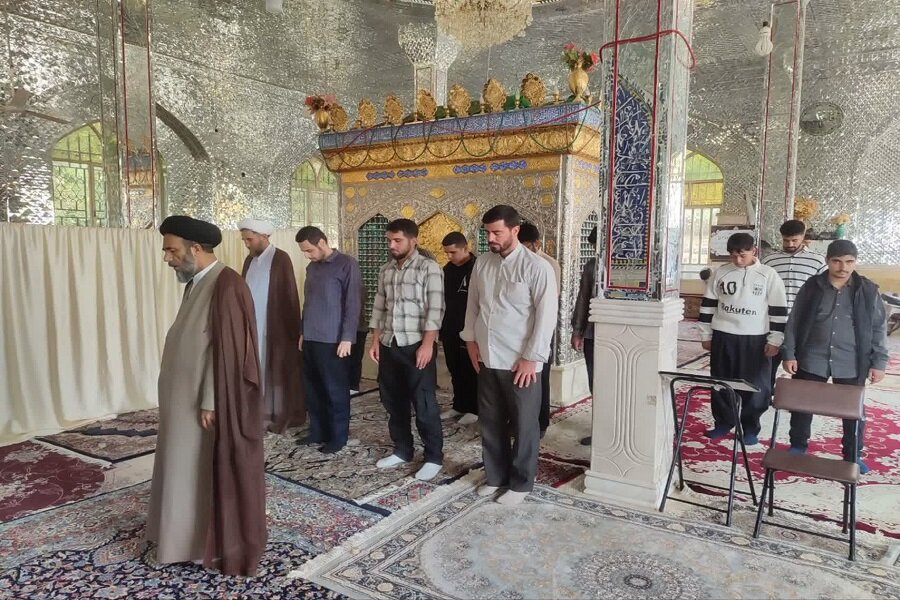اردوی زیارتی مدرسه علمیه امیرالمؤمنین (ع) صحنه برگزار شد+عکس
