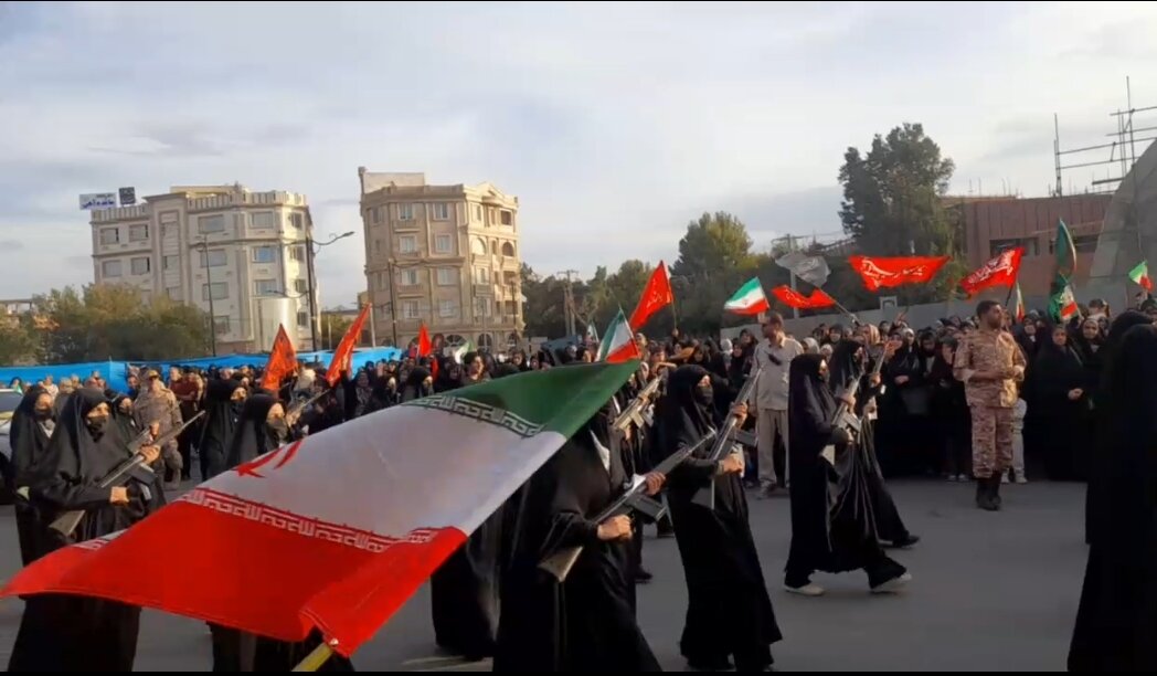 فیلم| رزمایش بزرگ جان فدا با حضور طلاب و بسیجیان  شهرستان خمین