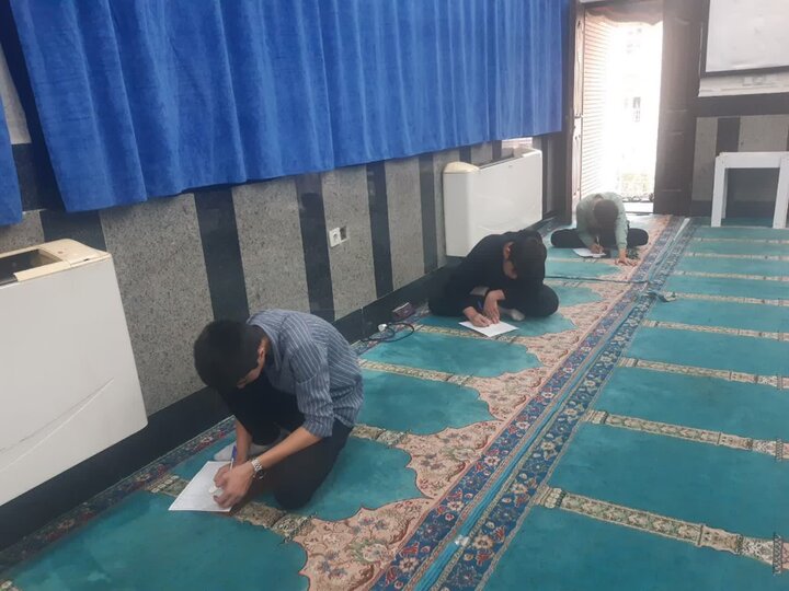 تصاویر/ برگزاری آزمون اختبار و تثبیت طلاب ورودی مدرسه علمیه شهید امام خامنه‌ای ارومیه