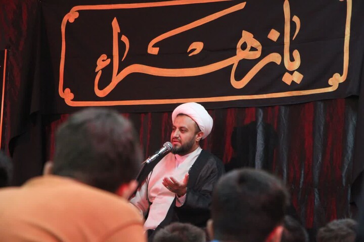 مراسم عزاداری شهادت حضرت زهرا(س) در دبیرستان شریعتی ملایر