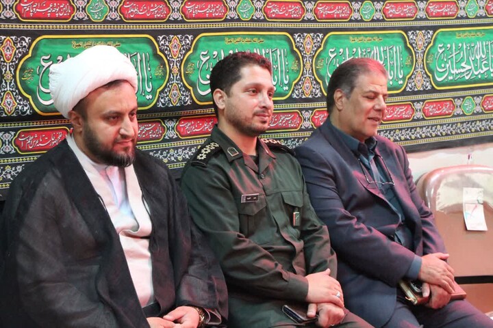 مراسم عزاداری شهادت حضرت زهرا(س) در دبیرستان شریعتی ملایر