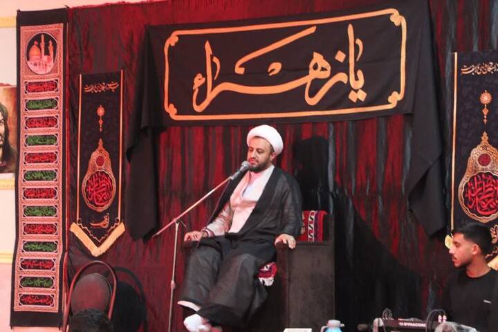 مراسم عزاداری شهادت حضرت زهرا(س) در دبیرستان شریعتی ملایر