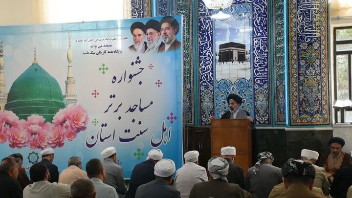 تصاویر/ جشنواره مساجد برتر اهل سنت استان آذربایجان غربی در مسجد نور ارومیه