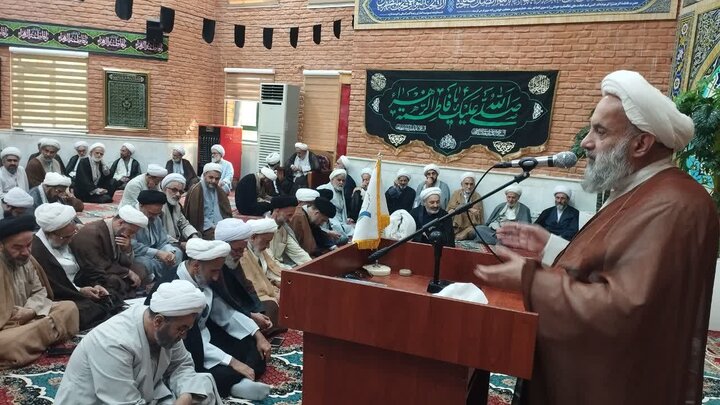تصاویر/ جلسه جامعه روحانیت شهرستان بابل در مجتمع فرهنگی کوثر بابلسر