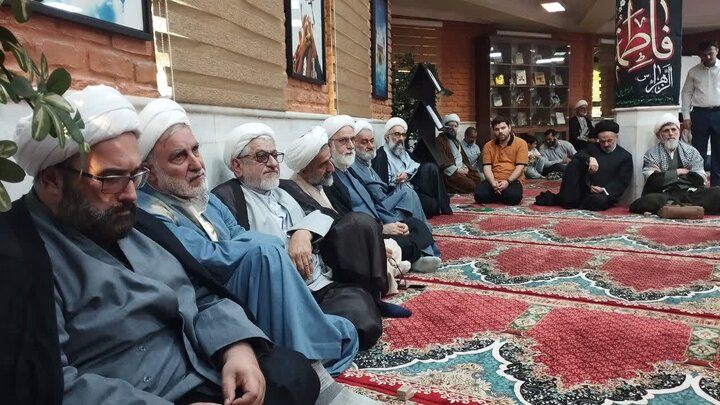 تصاویر/ جلسه جامعه روحانیت شهرستان بابل در مجتمع فرهنگی کوثر بابلسر