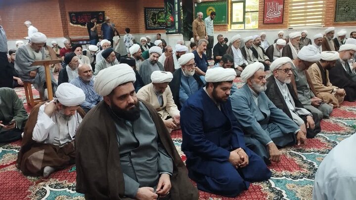 تصاویر/ جلسه جامعه روحانیت شهرستان بابل در مجتمع فرهنگی کوثر بابلسر
