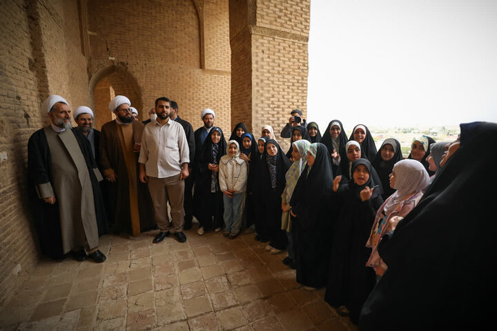 تصاویر / بازدید امام جمعه قزوین از گنبد تاریخی سلطانیه زنجان