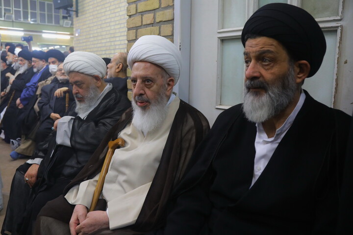 تصاویر / مراسم بزرگداشت آیت‌الله حاج سید علیرضا حیدری در قم