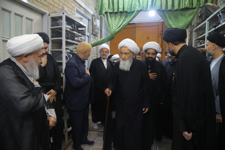 تصاویر / مراسم بزرگداشت آیت‌الله حاج سید علیرضا حیدری در قم