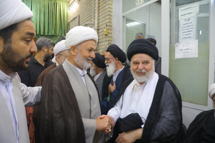 تصاویر / مراسم بزرگداشت آیت‌الله حاج سید علیرضا حیدری در قم