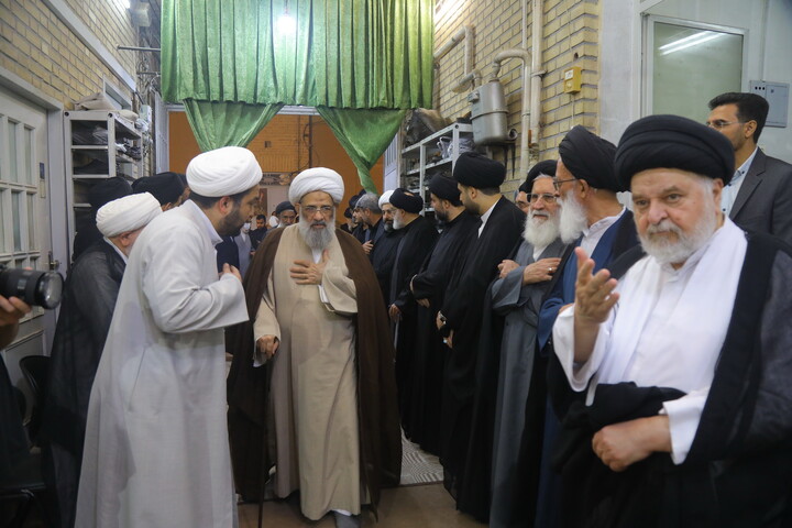 تصاویر / مراسم بزرگداشت آیت‌الله حاج سید علیرضا حیدری در قم