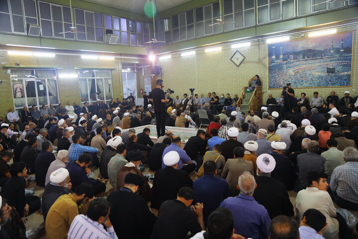 تصاویر / مراسم بزرگداشت آیت‌الله حاج سید علیرضا حیدری در قم