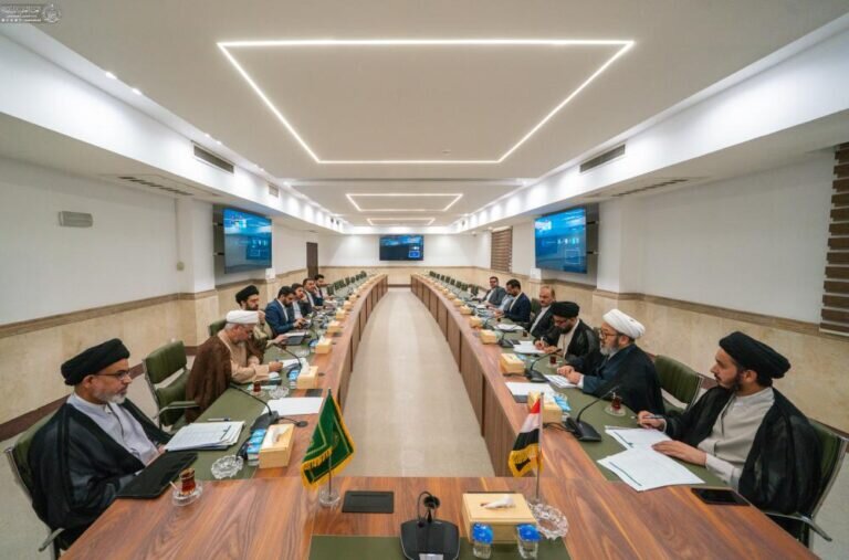 Holy Alawi Shrine Holds Second Coordination Meeting for the Najaf Seminary Millennium Project