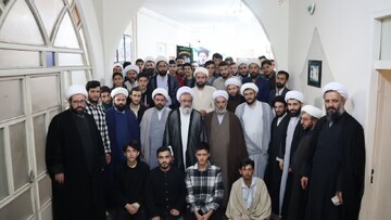 تصاویر / برگزاری جلسه اخلاق امام جمعه مرند با طلاب مدرسه علمیه مراغه