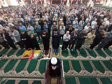 تصاویر/ آیین عبادی سیاسی نمازجمعه امروز شهر بوشهر