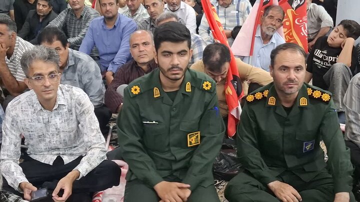 تصاویر/ دهمین یادواره شهدای روستای سن سن کاشان