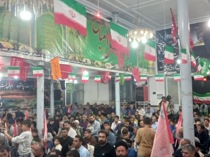 تصاویر/ دهمین یادواره شهدای روستای سن سن کاشان