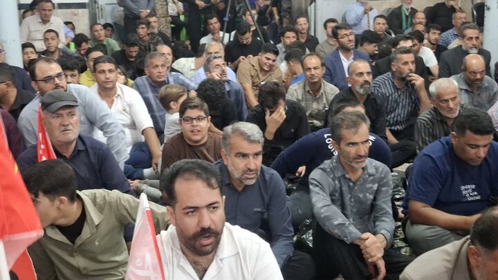 تصاویر/ دهمین یادواره شهدای روستای سن سن کاشان