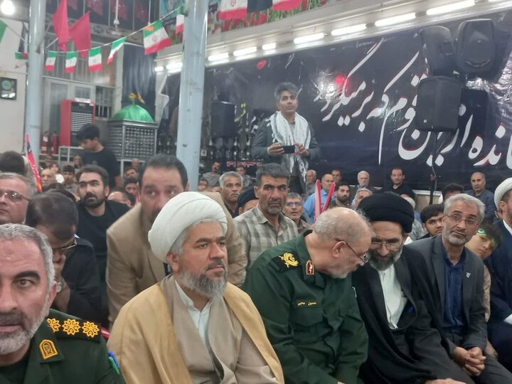تصاویر/ دهمین یادواره شهدای روستای سن سن کاشان