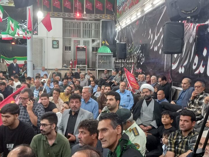 تصاویر/ دهمین یادواره شهدای روستای سن سن کاشان
