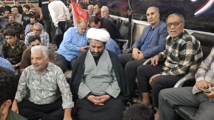 تصاویر/ دهمین یادواره شهدای روستای سن سن کاشان