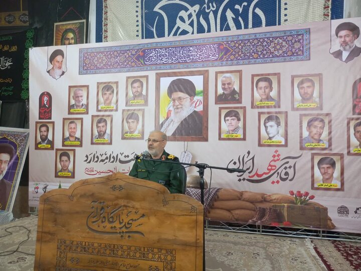 تصاویر/ دهمین یادواره شهدای روستای سن سن کاشان