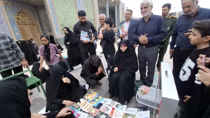 تصاویر/ حضور خانواده های معظم شهدای میناب در حرم مطهرهلال بن علی(ع)