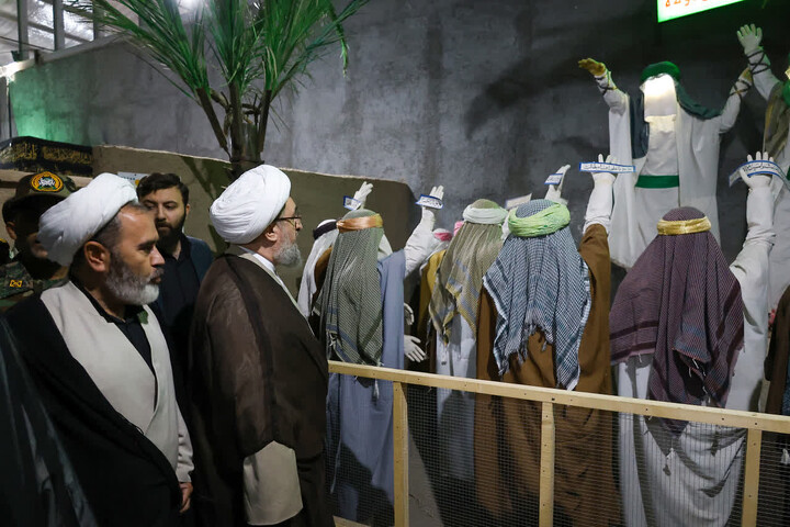 تصاویر / آیین گشایش نمایشگاه دائمی «بیت‌الاحزان حضرت زهرا (س)» در شهر بناب جدید مرند