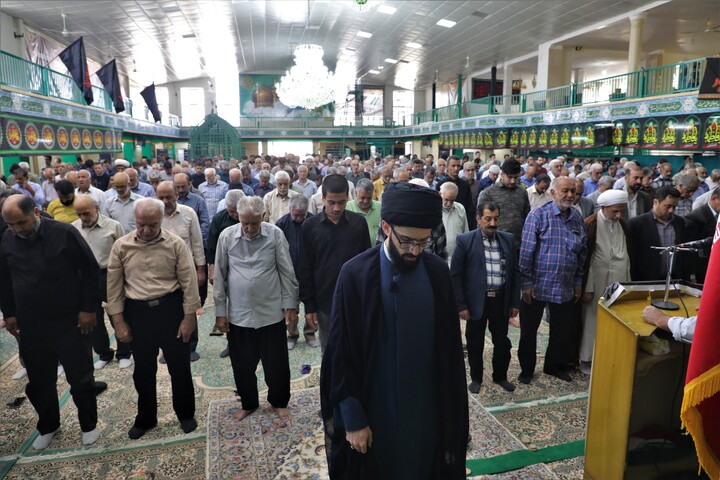 تصاویر/ برگزاری نماز جمعه بخش مرکزی یزد در مسجدجامع احمد آباد مشیر