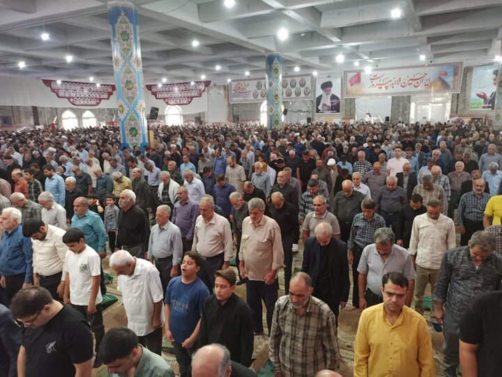 تصاویر/ نماز عبادی سیاسی جمعه کاشان