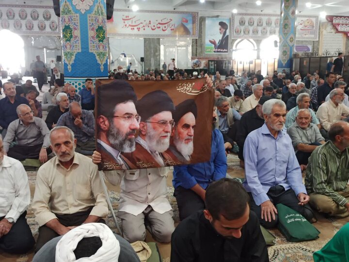تصاویر/ نماز عبادی سیاسی جمعه کاشان