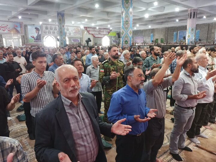 تصاویر/ نماز عبادی سیاسی جمعه کاشان