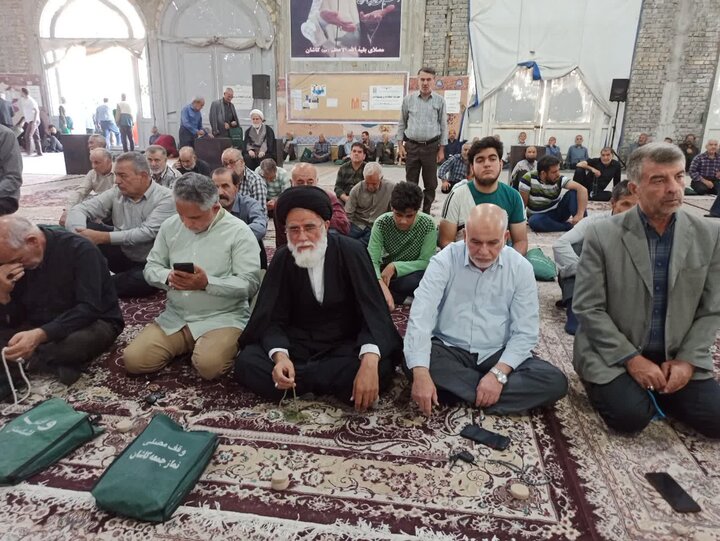 تصاویر/ نماز عبادی سیاسی جمعه کاشان