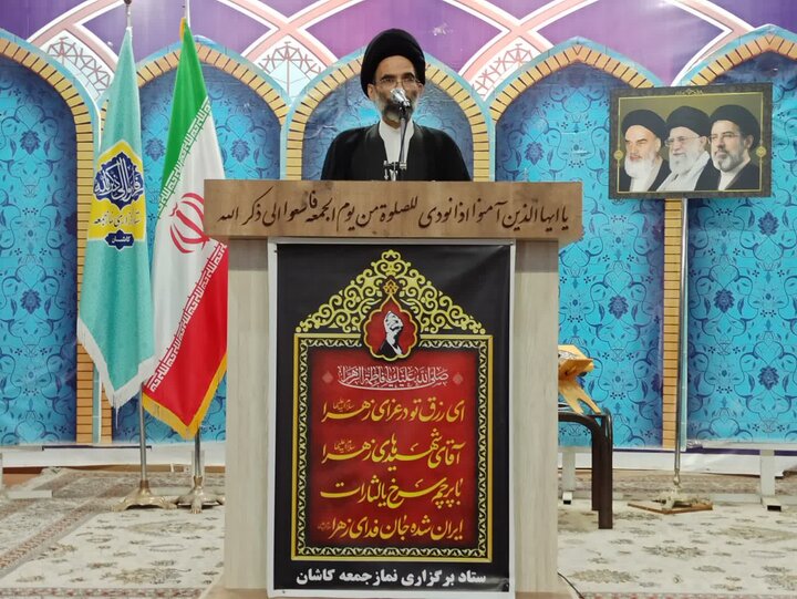 تصاویر/ نماز عبادی سیاسی جمعه کاشان