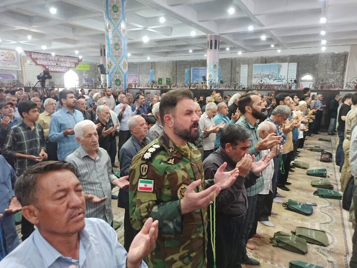 تصاویر/ نماز عبادی سیاسی جمعه کاشان