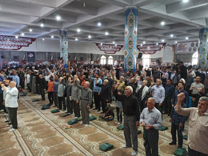 تصاویر/ نماز عبادی سیاسی جمعه کاشان