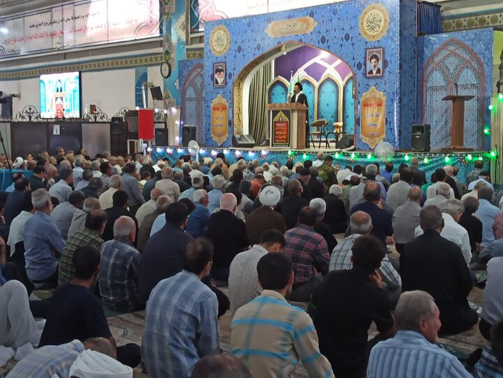 تصاویر/ نماز عبادی سیاسی جمعه کاشان