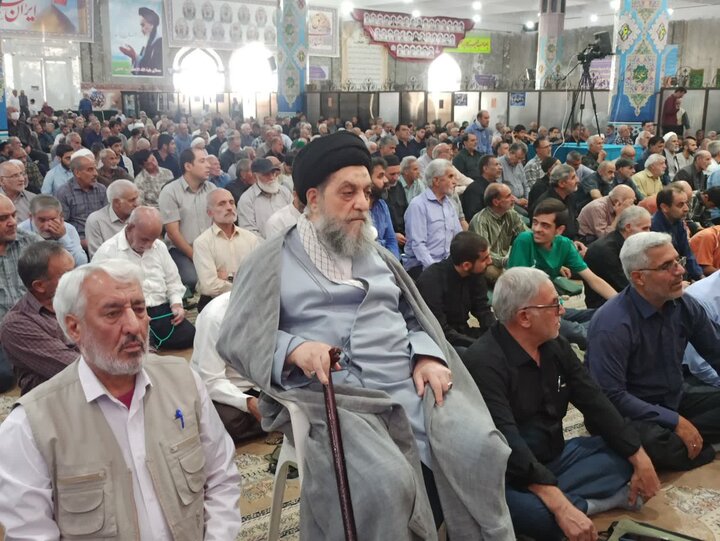 تصاویر/ نماز عبادی سیاسی جمعه کاشان