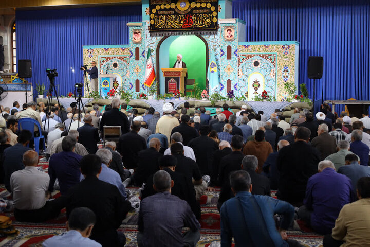 تصاویر /  نماز عبادی سیاسی جمعه در شهرستان ساری