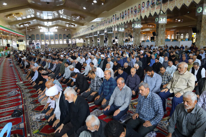 تصاویر /  نماز عبادی سیاسی جمعه در شهرستان ساری