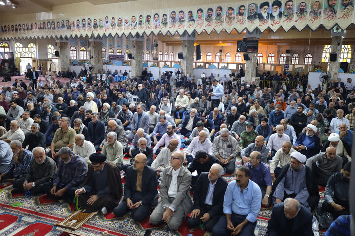 تصاویر /  نماز عبادی سیاسی جمعه در شهرستان ساری