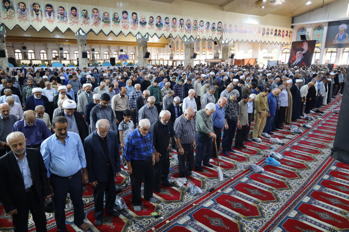 تصاویر /  نماز عبادی سیاسی جمعه در شهرستان ساری