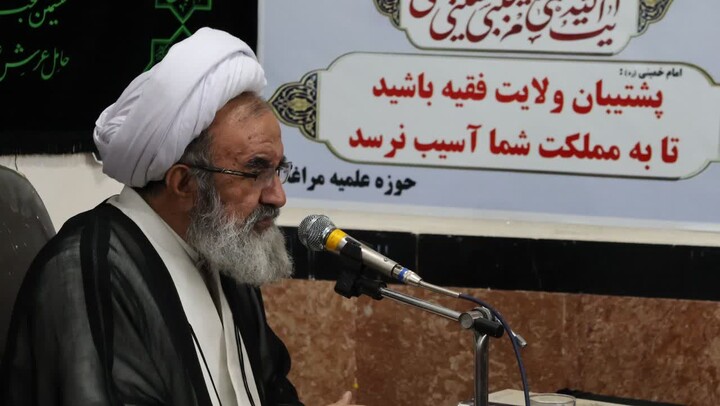 تصاویر / برگزاری جلسه اخلاق حجت الاسلام و المسلمین پورمحمدی با طلاب مدرسه علمیه مراغه