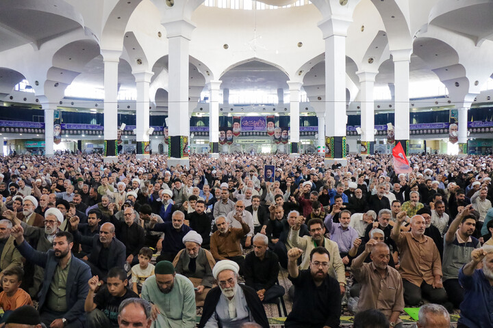 تصاویر/ اقامه نماز عبادی سیاسی جمعه در شهر مقدس قم