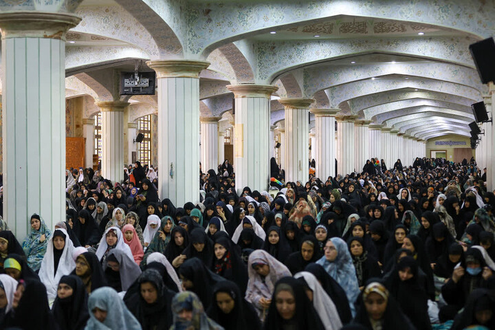 تصاویر/ آیین عبادی سیاسی نماز جمعه تبریز