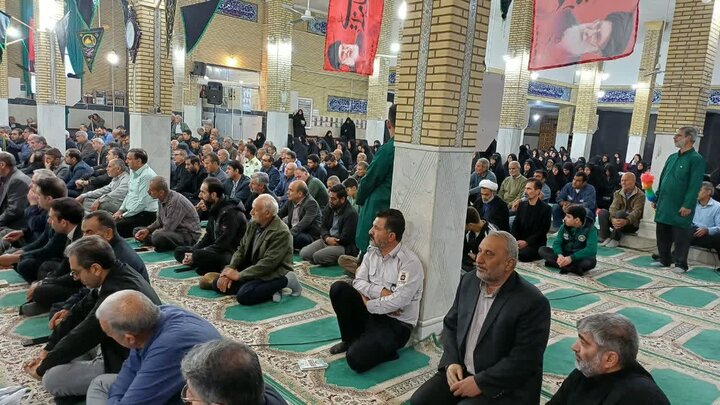 تصاویر/نماز عبادی سیاسی جمعه در زرندیه