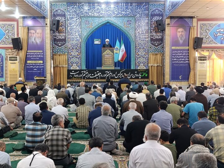 تصاویر/ آیین عبادی سیاسی نمازجمعه امروز شهر بوشهر