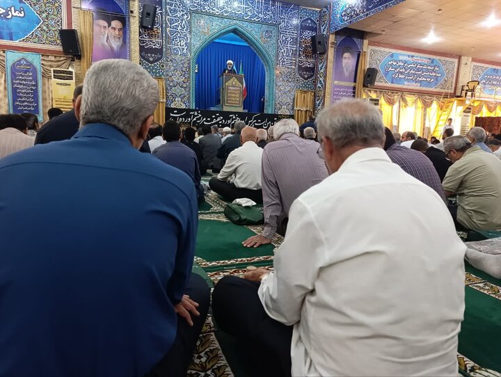 تصاویر/ آیین عبادی سیاسی نمازجمعه امروز شهر بوشهر